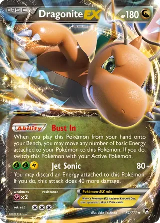 Dragonite EX - 74/111