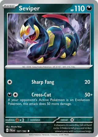 Seviper - Darkrai Deck