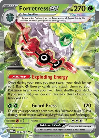 Forretress ex - 005/193