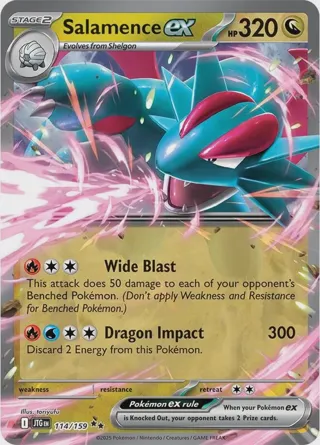Salamence ex - 114/159