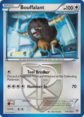 Bouffalant (Team Plasma)