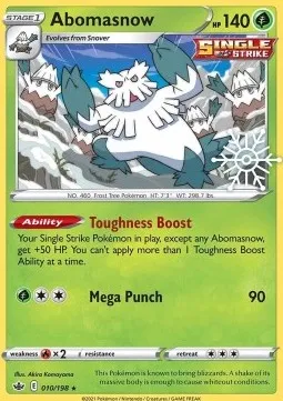 Abomasnow (Holiday Calendar)