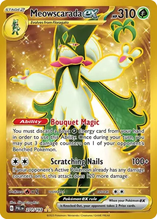 Meowscarada ex - 271/193