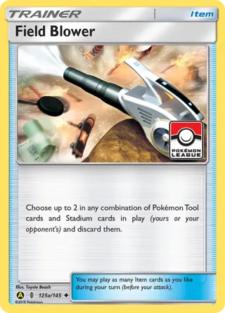 Field Blower - 125a/145 (Pokemon League)