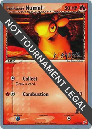 Team Magma's Numel - 2004 (Tsuguyoshi Yamato)