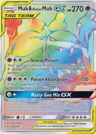 Muk & Alolan Muk GX (Secret)