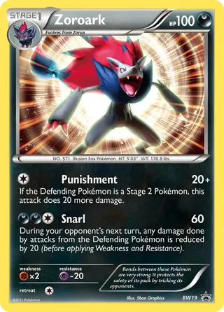 Zoroark BW - BW19
