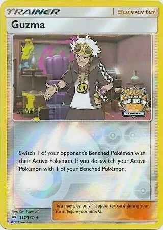 Guzma - 115/147 (Regional Championships) [Staff]