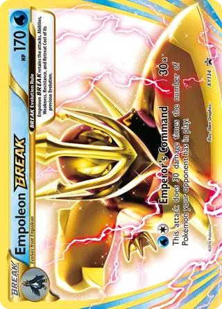 Empoleon BREAK - XY134 (XY Black Star Promos)