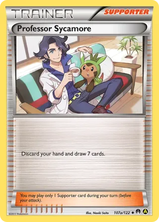 Professor Sycamore - 107a/122 (Non-Holo)