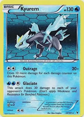 Kyurem - 34/101 (Cosmos Holo)