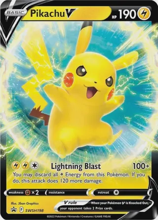 Pikachu V - SWSH198