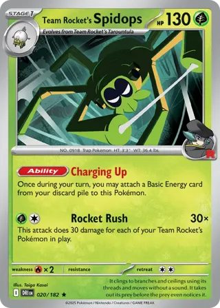 Team Rocket's Spidops - 020/182