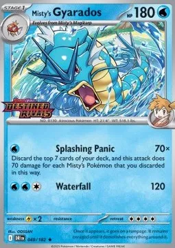 Misty's Gyarados (Prerelease)