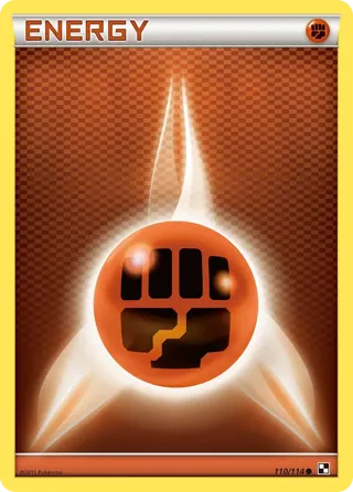 Fighting Energy - 110/114 (Play! Pokemon)