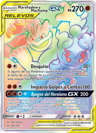 Marshadow y Machamp GX