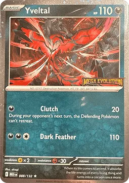 Yveltal (Mega Evolution Stamped)