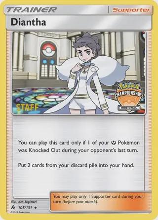 Diantha - 105/131 (Regional Championships) [Staff]