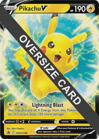 Pikachu V - SWSH198