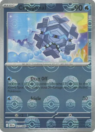 Cryogonal (Poke Ball Pattern)