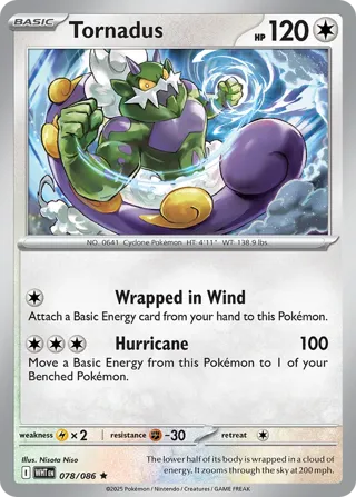 Tornadus (Master Ball Pattern)