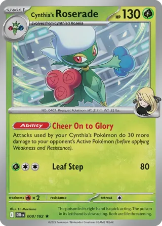 Cynthia's Roserade