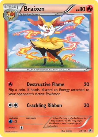 Braixen - XY161
