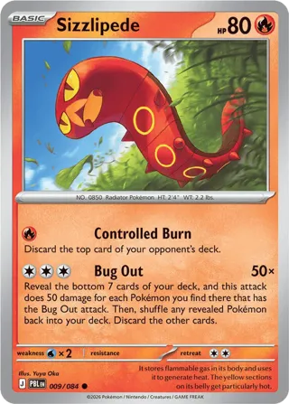 Sizzlipede