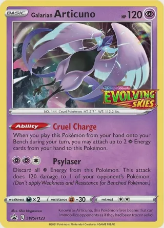 Galarian Articuno - SWSH123 (Prerelease)