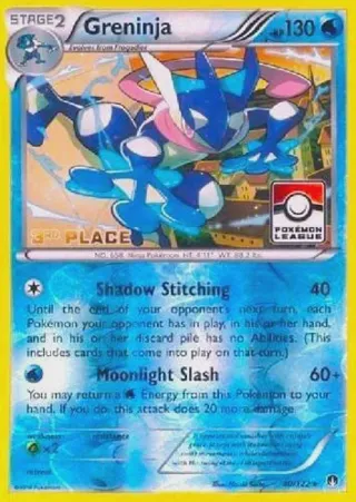 Greninja - 40/122 (Pokemon League) [3rd Place]