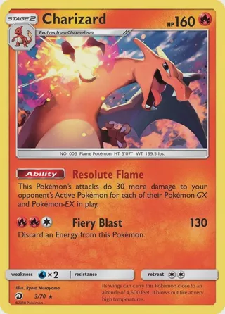Charizard - 3/70 (Let's Play, Eevee!)