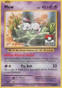 Mew (League Challenge) [3rd Place]