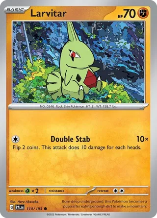Larvitar - 110/193 (Cosmo Foil)