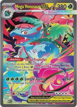 Mega Venusaur ex - 177/132