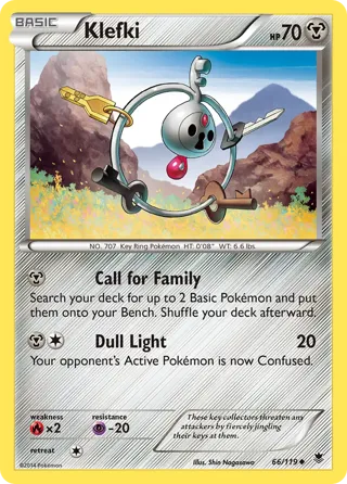 Klefki - 66/119 (League Promo) [4th Place]