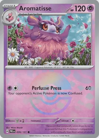 Aromatisse (Poke Ball Pattern)