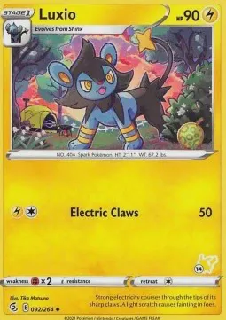 Luxio (#14 Pikachu Stamped)