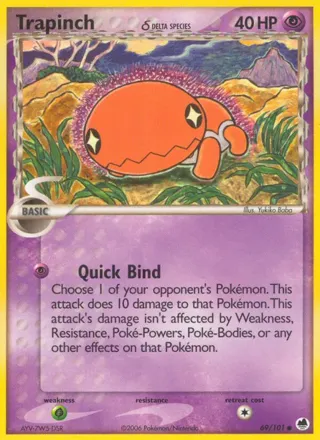 Trapinch - 069/101 (Delta Species)