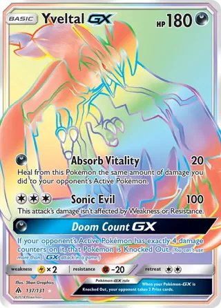 Yveltal GX (Secret)