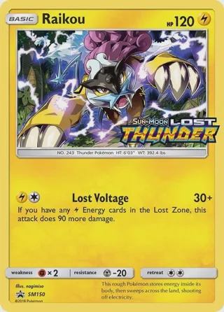 Raikou - SM150 (Prerelease)