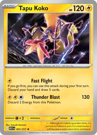 Tapu Koko (Quick Ball)