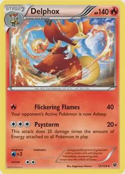Delphox - 13/124 (XY Fates Collide)