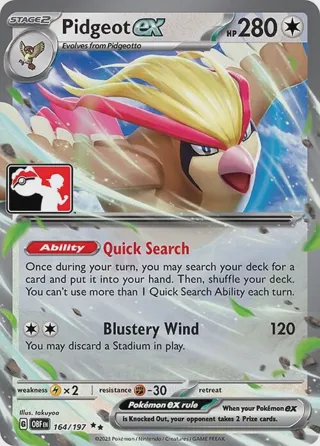 Pidgeot ex
