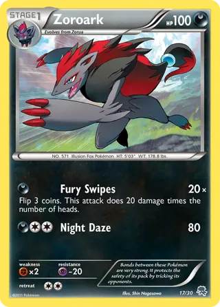 Zoroark (#17 Non-Holo)