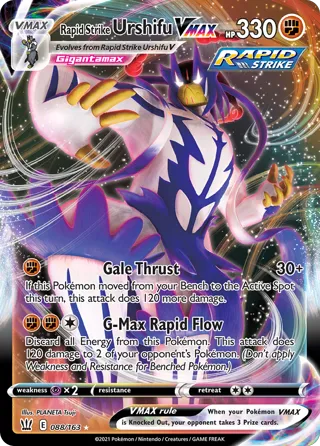 Rapid Strike Urshifu VMAX - 2022 (Sebastian Lashmet)