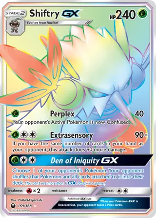 Shiftry GX (Secret)