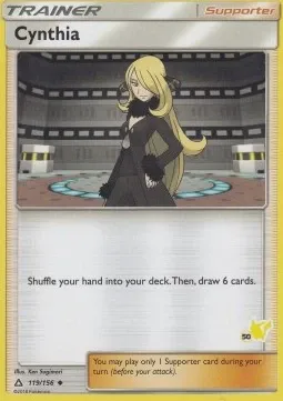 Cynthia (#50 Pikachu Stamped)