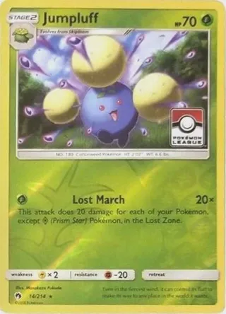 Jumpluff - 14/214 (Pokemon League)