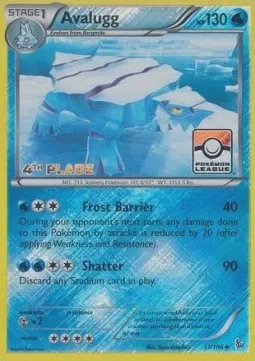 Avalugg (Pokemon League) [4th Place]