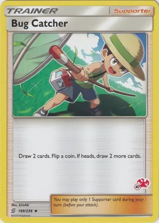 Bug Catcher - 189/236 (#47 Charizard Stamped)